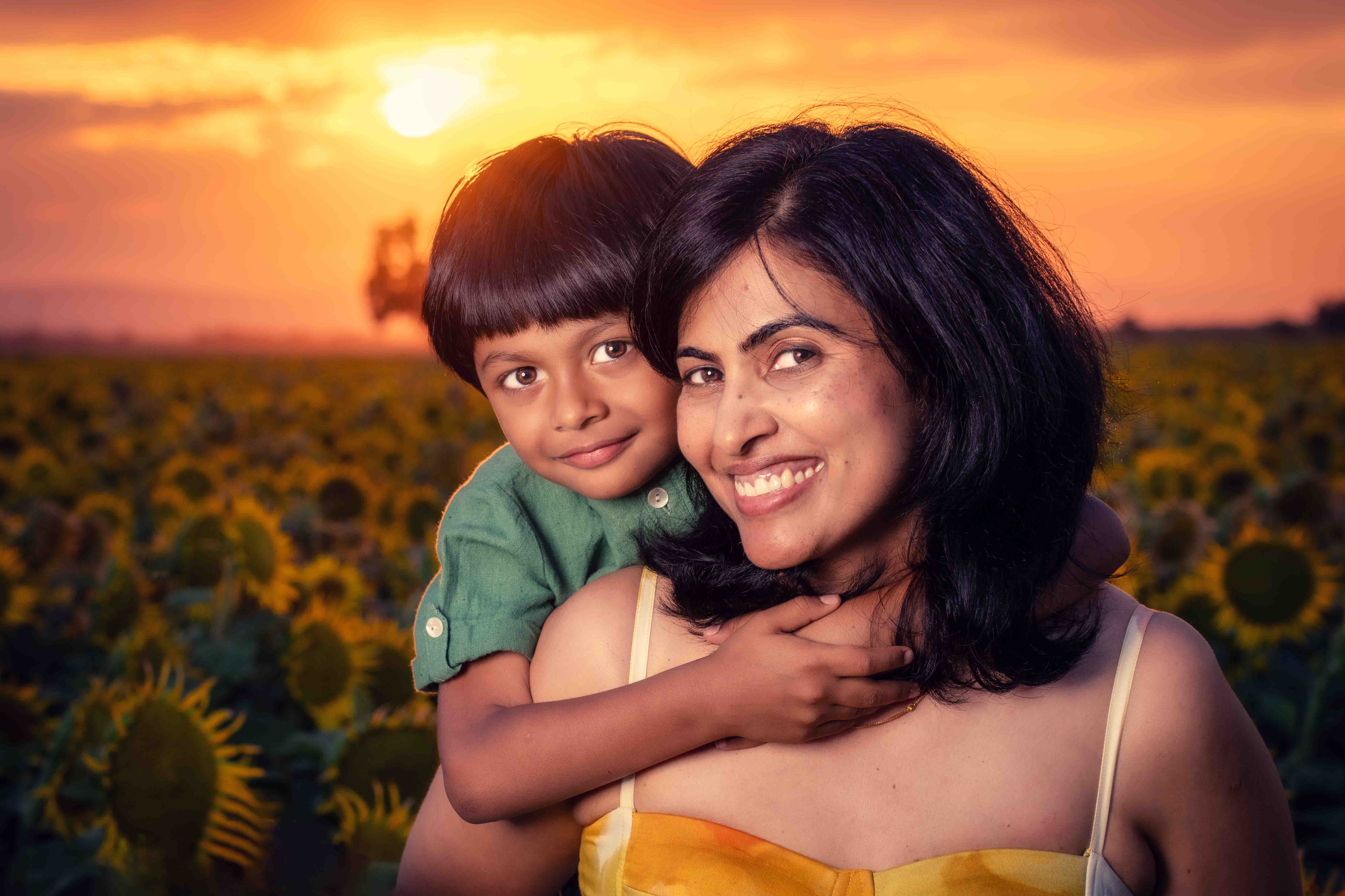 Sunflower Portraits